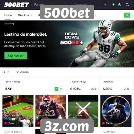 Promoções e bônus disponíveis no site 500bet